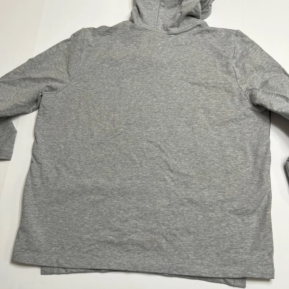 Tommy Hilfiger Women’s Gray Hooded Open Cardigan XXL EUC - Picture 7 of 15